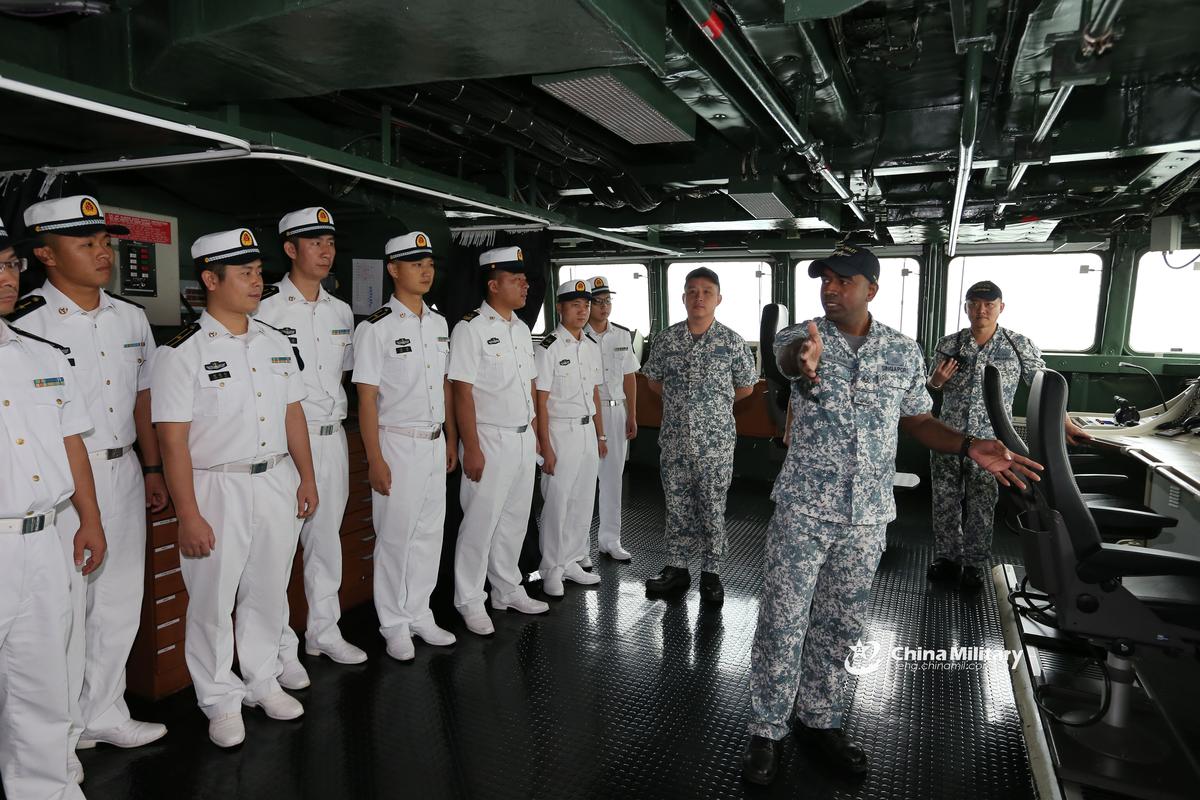中国马来西亚海军军演